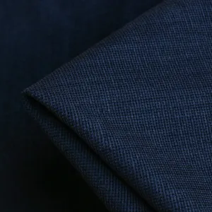 Portofino Navy Cotton/Wool Corduroy
